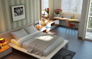 Mẫu thiết kế phòng ngủ đẹp_AHDesign-Bếp Xinh.
