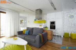 Thiết kế nội thất căn hộ chung cư cao cấp