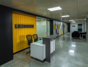 Thiết kế nội thất văn phòng  Liebherr India tại Ấn Độ
