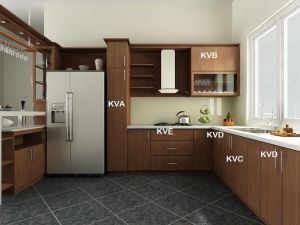 5 khu vực chính của tủ bếp
