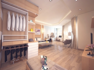Thiết kế nội thất phòng ngủ master nhà anh Tuấn – Thái Nguyên
