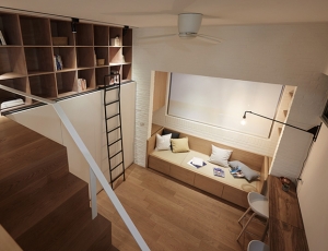 Nội thất căn hộ nhỏ dưới 30 m2