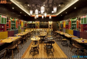 Nội thất nhà hàng Tanoon Mai tại Australia