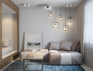 Thiết kế nội thất căn hộ dưới 30 m2
