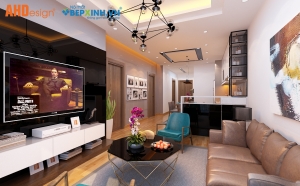 Thiết kế nội thất căn hộ mẫu cho chung cư Thống Nhất Complex.