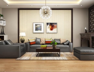 Thiết kế nội thất phòng khách chung cư nhà anh Long – Timescity