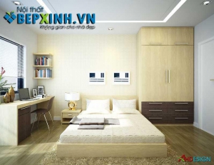 Thiết kế nội thất phòng ngủ master nhà anh Tuấn