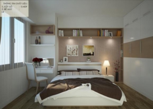 Thiết kế phòng ngủ hiện đại nhà anh Hòa – Hà Đông