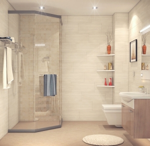 Thiết kế phòng tắm nhà chú Tiến – Tuyên Quang