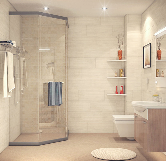 Thiết kế phòng tắm nhà chú Tiến – Tuyên Quang